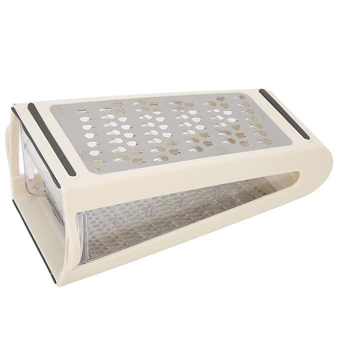 Double Sided Grater with a Clear Container - Moby Mart