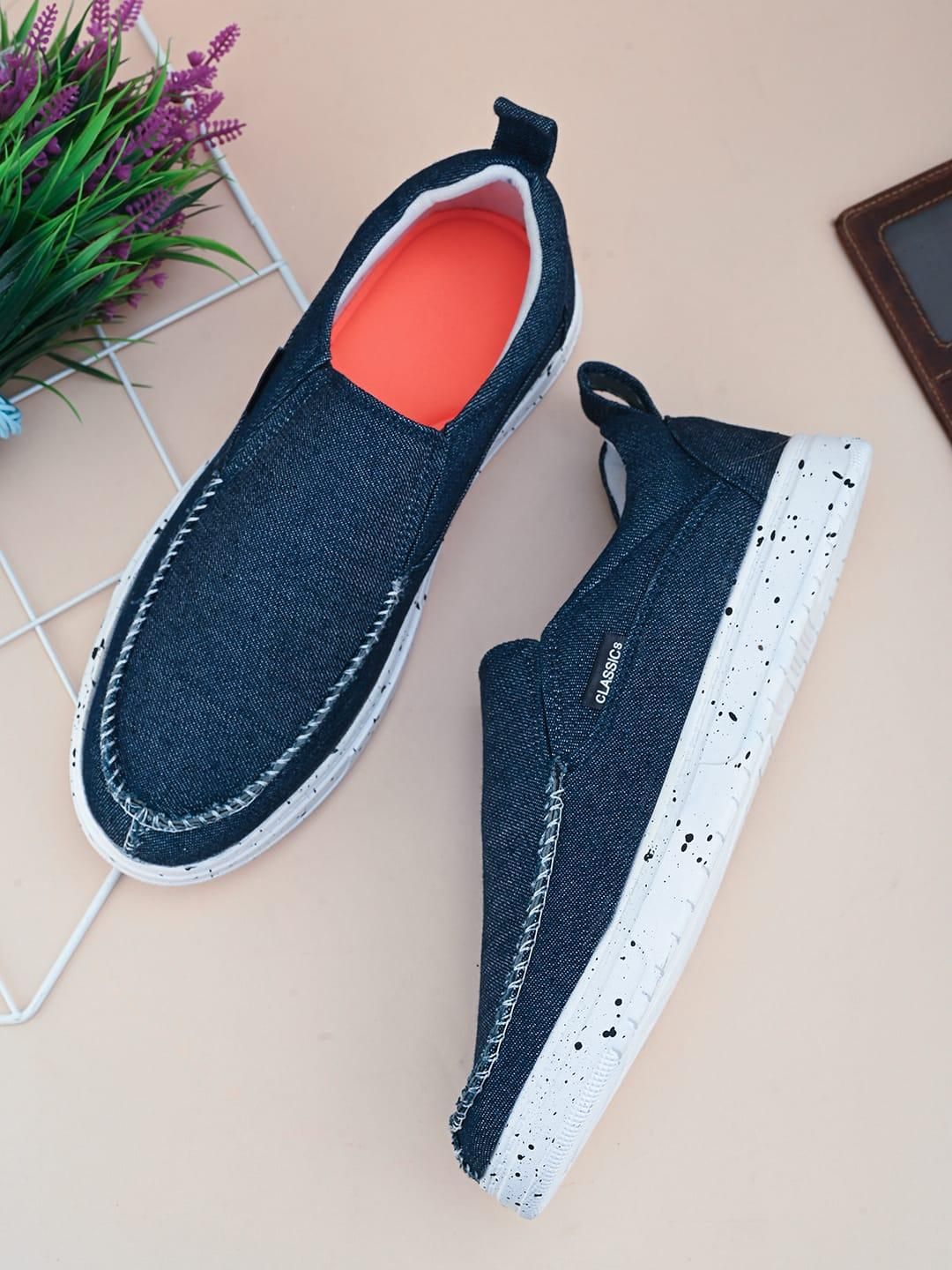 Men's Canvas Slip On Shoes - Moby Mart